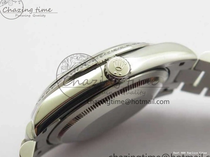 AAA Replica Watches 2682 Bracelet Edition MoistureWicking 36mm Day-Date MOP SS on Dial White President A 128239 Crystal Best SS Crystal Marker BP 1226